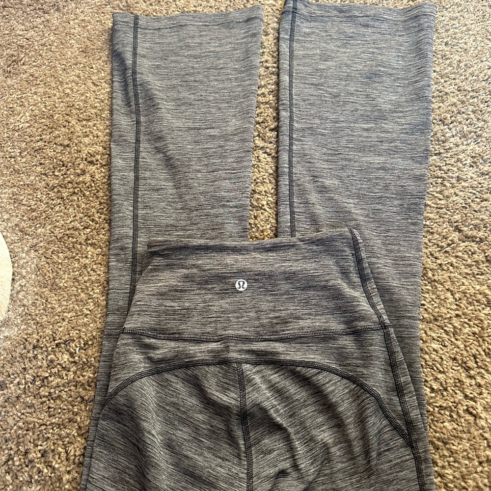 Lululemon Grey Align flare Leggings